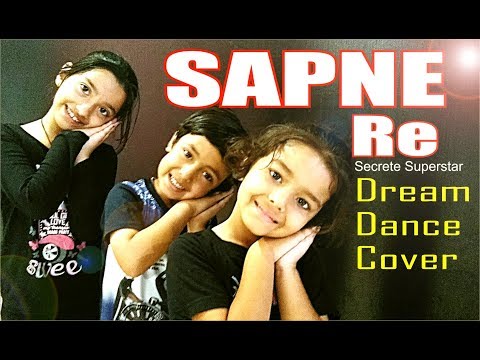 Sapne re Dance with lyrics l Secret Superstar | Aamir Khan | Zaira Wasim | LDG-STUDIO