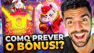 COMO SABER QUE VOU PEGAR O BONUS NO COELHO! *fortune rabbit slot*