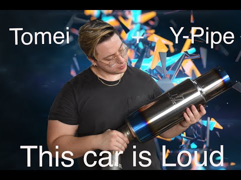 Nissan 370z gets a Tomei Exhaust + ISR Performance Y-Pipe!