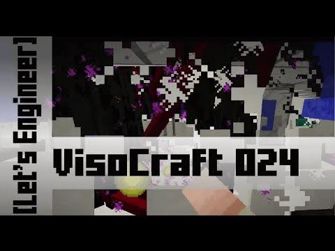 VisoCraft 024 - In the End its an Endermen Farm [Let's Engineer]