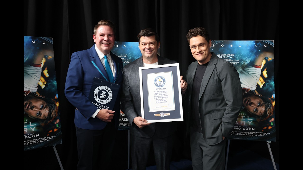 Project Hail Mary has been awarded TWO Guinness World Records titles!