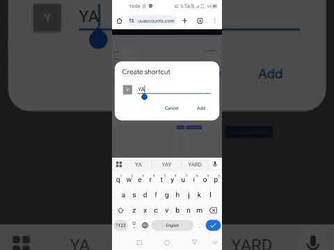 How to add a site to your home screen
