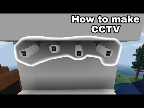 How to make working CCTV in Mini Block Craft 3d