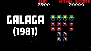 GALAGA Gameplay (1981) Bandai Namco - Classic Retro Gaming