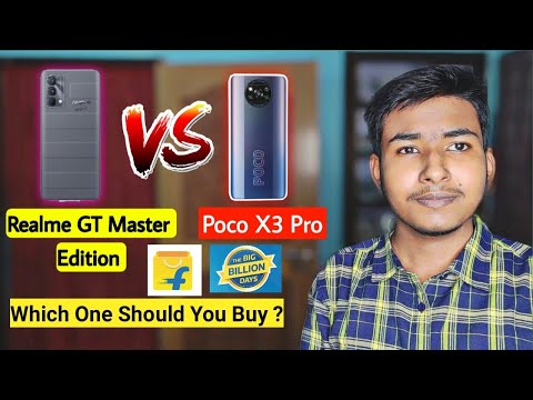 Realme GT Master Edition vs Poco X3 Pro  Which One Should You Buy ?
