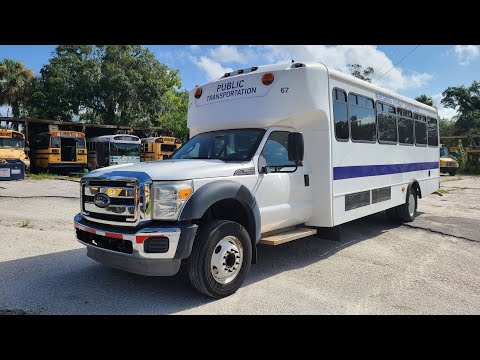 2012 Ford F550 Shuttle Bus