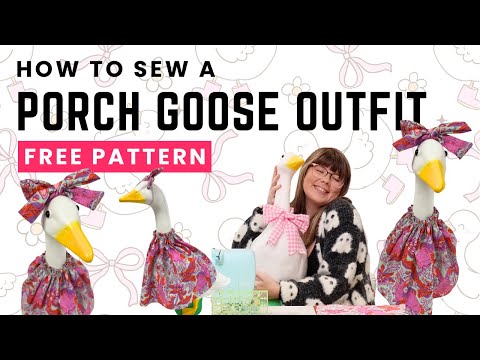 Printable Goose Clothes Patterns