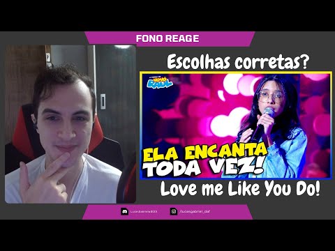FONO REAGE #69 - Heloísa Gibertoni - Love me Like You Do (REACT)
