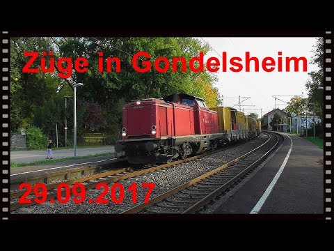 Die Letzten Rastatt Umleiter || V100 + Schleifzug   || und  mehr in Gondelsheim || 29.09.2017 #4-4