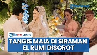 Momen Haru Maia Estianty Teteskan Air Mata di Siraman El Rumi, Pesan untuk Anak dan Calon Menantu