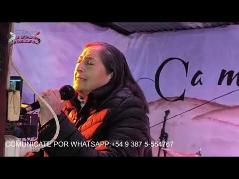 Laura Serrano también dijo presente en el homenaje de Campo Quijano a todo Folklor a los maestros