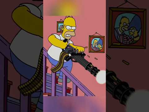 Homero es un asesino 😱#shorts #viralshort #thesimpsons