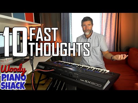 YAMAHA PSR SX900 - Woody first impressions review