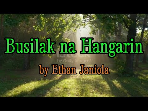 "Busilak na Hangarin"