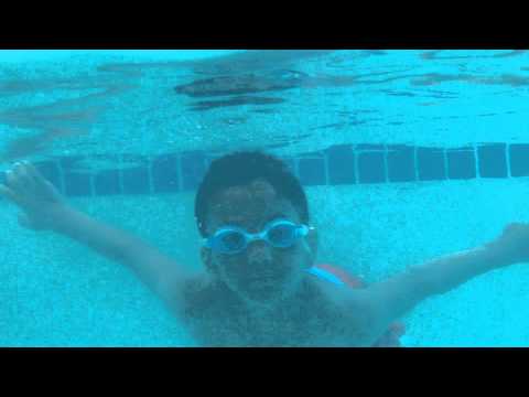 Swimming pool vikram and veeresh