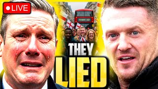 They Called Tommy Robinson’s March “Racist”… Then THIS Happened! (LIVE)