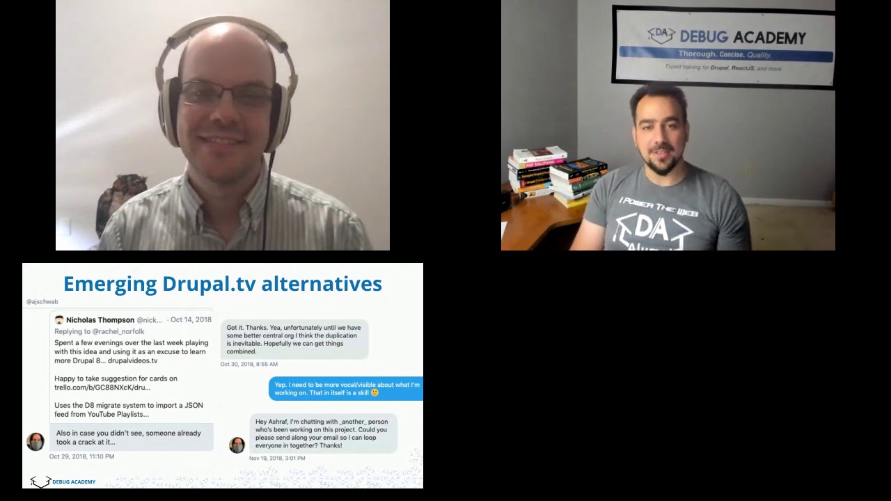 What goes into contributing? Drupal.tv case study and how you can help / DrupalCon Global 2020