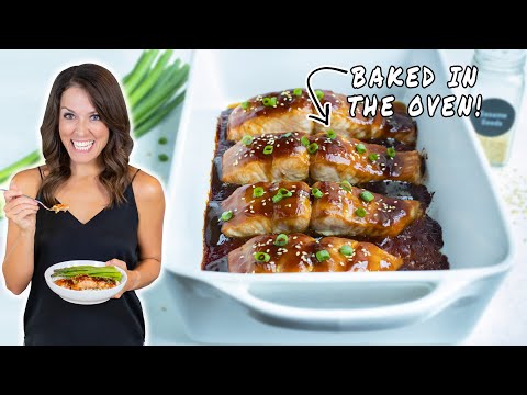 Sticky Sweet Teriyaki Glazed Salmon | Easy Oven-Baked Recipe