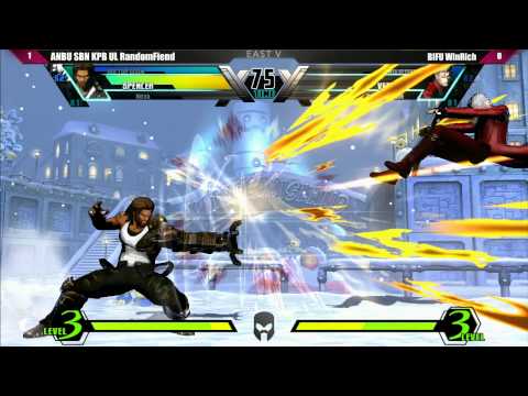 Curleh Mustache East 5 - UMVC3 - SBN KPB Randomfiend vs BIFU Winrich - Part 1