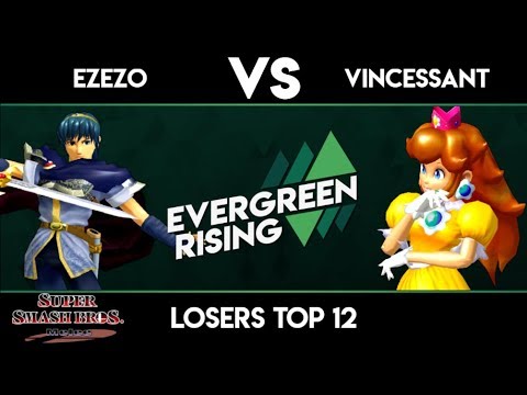 Evergreen Rising #6 - Ezezo vs Vincessant - Melee Losers Top 12