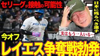 【大争奪戦】今オフに日本ハムレイエスの争奪戦勃発か‼︎『監督も可能性ある人材…』セリーグDH制度導入で獲得に動く可能性は？
