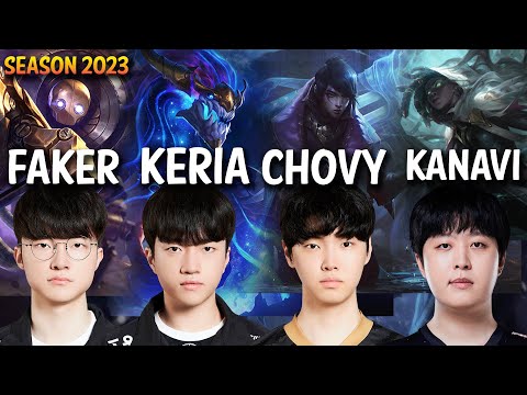 Faker, Chovy, Keria, Kanavi in the SAME TEAM - ARAM GAME - Patch 13.17