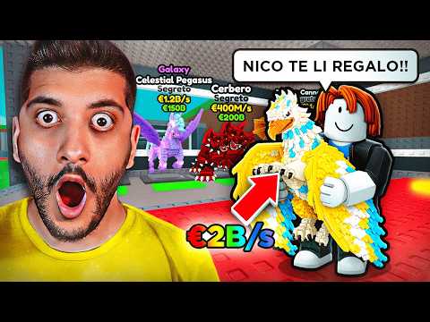 MI HANNO REGALATO un BRAINROT FORTISSIMO!! ROBLOX ITA