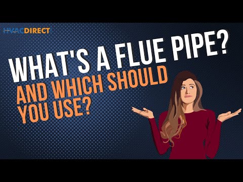 What is a flue pipe?