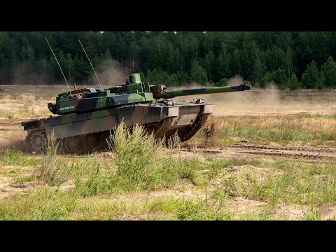 The Leclerc French tank combination