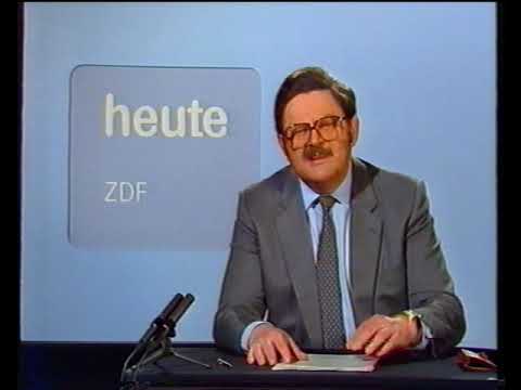 ZDF heute Nachrichten 80er + Sendeschluss