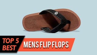 Top 5 Best Mens Flip Flops | Comfortable, Light Weight, for Beach, Wide Feet | Review 2023