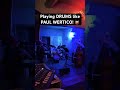 Playing DRUMS like PAUL WERTICO! 🥁 #drummer