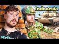 Saya Diburu Oleh Militer | MrBeast Indonesian Dubbed | MrBeast Dijuluki Bahasa Indonesia #mrbeast