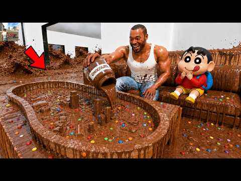 😱Franklin Found TINY CHOCOLATE CITY in INDIAN BIKE DRIVING 3D