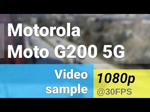 Full HD 1080p 30fps (ultrawide camera) - Motorola Moto G200 5G video sample