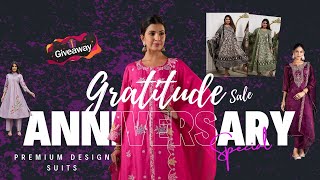 Gratitude sale🥳🥳| Huge discounts on premium suits like never before 🤩🤩| Dont miss