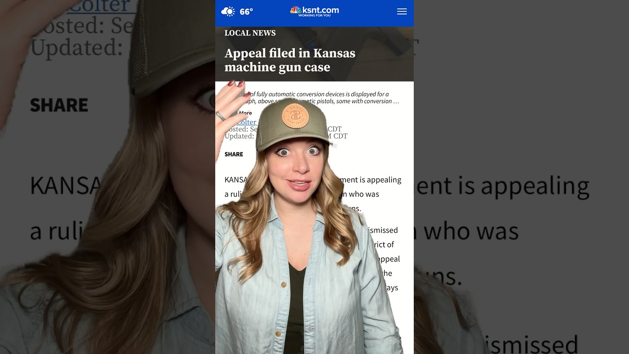 The Machine Gun Case Has Been Appealed! #2ndamendment #shortsvideo #shortsfeed #shorts