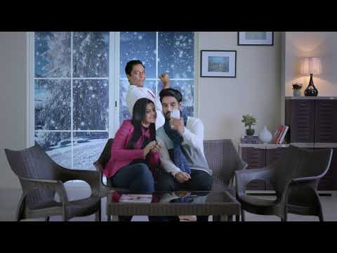 Cherry with spectrum plastic dining table with chair