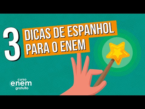 3 DICAS PARA A PROVA DE ESPANHOL DO ENEM