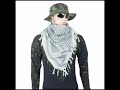 110x110cm Size, Thick Tactical Scarf Desert Shemagh Scarf Shawl Neck Cover Head Wrap