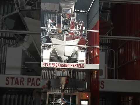 Chips Packing Machine multi Head & Bucket Elevator