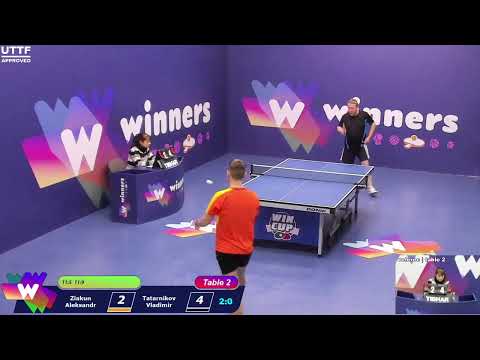 WINners CUP table 2  20.01 Ziakun Aleksandr - Tatarnikov Vladimir   20:00