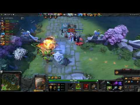 Witch Doctor Carry Mid by SmAsH 23 Kills Intense Game Dota 2-Dota2