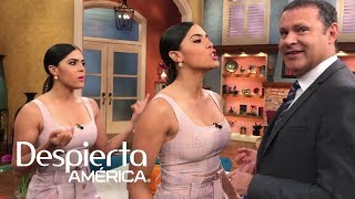 Francisca Lachapel muestra cómo besó a Brandon Peniche en su película