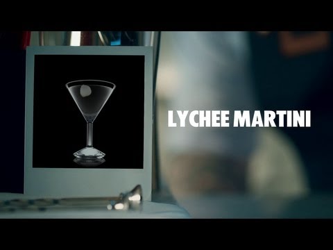 LYCHEE MARTINI DRINK RECIPE - HOW TO MIX