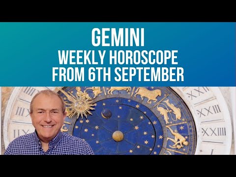 Gemini Weekly Horoscope from 6th September 2021