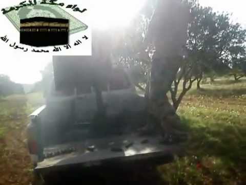 التصدي للطيران الحربي في سماء بلدة بابولين في ريف إدلب من قبل لواء المكة المكرمة ضمن معركة البنيان المرصوص