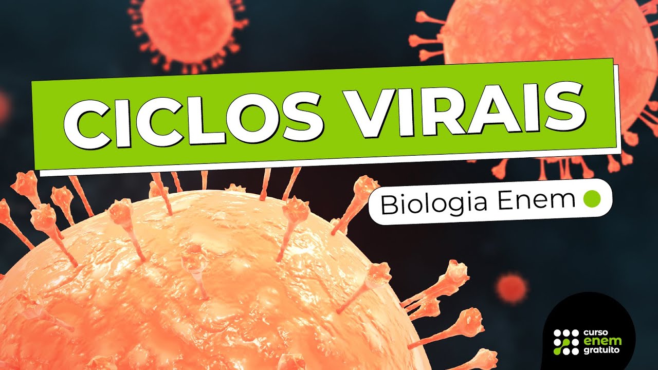 COMO ACONTECE A REPRODUÇÃO DOS VÍRUS? | Resumo de Biologia Enem. Profe Juliana Evelyn Santos
