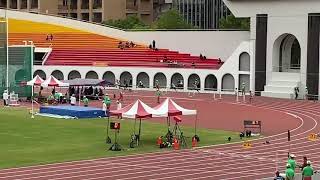 110年全國運動會 男子組田徑400公尺跨欄(0.914m)決賽 金牌桃園市彭名揚 49.72       銀牌臺中市陳傑49.84      銅牌新北市陳建榮