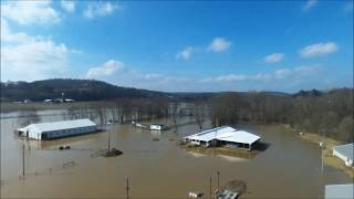 preview picture of video 'Flooded Holmes County Fairgrounds'